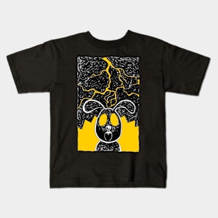 rabbit lightning Kids T-Shirt